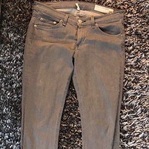 Woman's Rag and Bone Jeans - Grey, Size 29